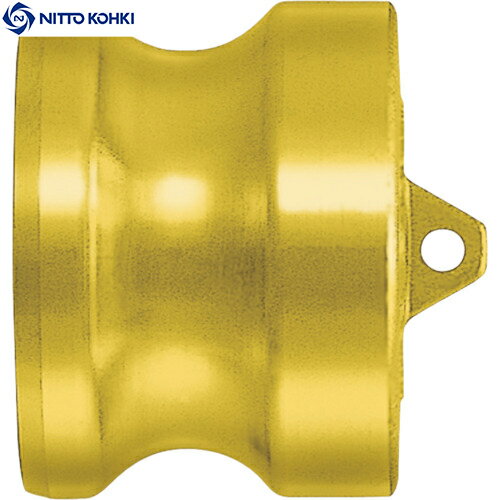 日東工器 レバーロックカプラ（ソケット用キャップ） 銅合金 相手側取付サイズ1 1/4インチ（03638） (1..