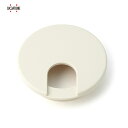 スガツネ工業 SUGATSUNE (210029540)LSU60S-WT配線孔キャップ (1個) 品番:LSU60S-WT(4)