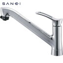 サンエイ SANEI シングルワンホールスプレー混合栓 (1個) 品番:K87120TJK-13