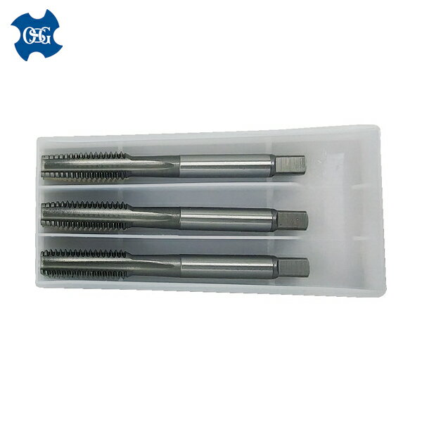 OSG オーエスジー 一般用ハンドタップセット（ハイス）（メートルねじ用） M3 ピッチ0.5mm 394 (1S) 品番：HT-H-M3X0.5-SET