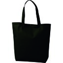 エーワン a-1 カジュアルトート A4縦 黒 (1袋) 品番:LC0530AB20