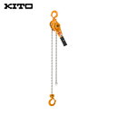 キトー KITO キトーレバーブロックL5形 定格荷重1t 標準揚程1.5m (1台) 品番:LB010