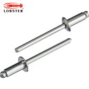 ロブテックス エビ ブラインドリベット(丸頭) ステンレス/ステンレス製 4-4(1000本入) (1箱) 品番:LST44(4)