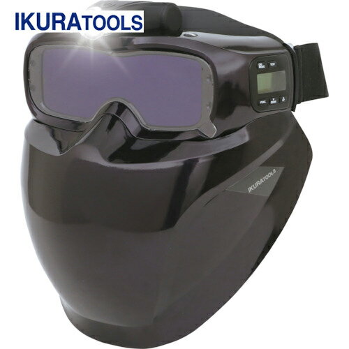 IKURA(育良精機 イクラ) ラピッドグラスゴーグル(40345) (1台) 品番：ISK-RGG6