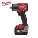 ミルウォーキー M18 FUEL 1/2インチ 745Nm インパクトレンチセット (1台) 品番:M18 FMTIW2F12-502X JP
