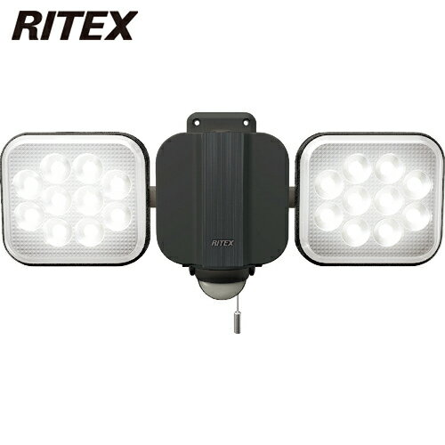 ライテックス RITEX 防犯用センサーライト 14W2灯フリーアーム式LEDセンサーライト (1台) 品番:LED-AC2028 ライテックス RITEX 防犯用センサーライト 14W2灯フリーアーム式LEDセンサーライト (1台) 品番:LED-AC2028