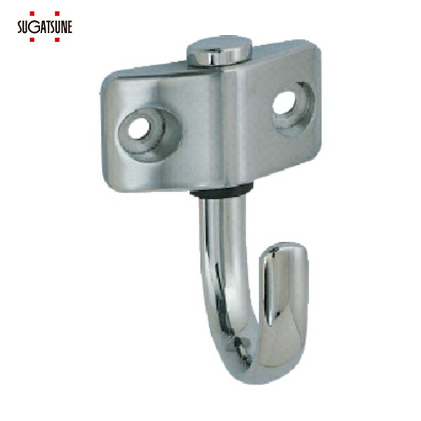 スガツネ工業 (110020083)JF-T45ステンレス鋼製フリクション式ジャンボ回転フック (1個) 品番：JF-T45