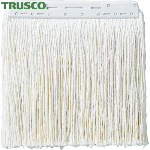 TRUSCO トラスコ モップ K−E8−300 白色 （1個） 品番：K-E8-300-W