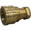 フローバル 両路開閉型クイックカップリング KS-8S(BSBM) (1個) 品番:KS-8S(BSBM)