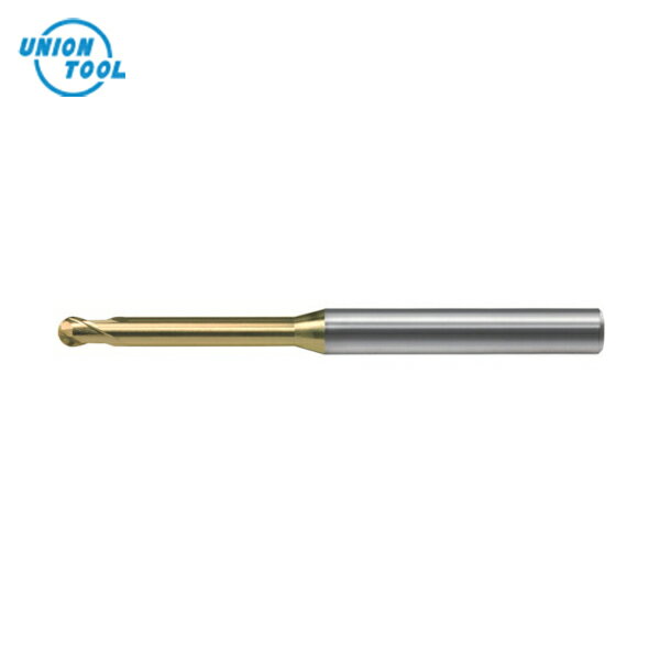 ユニオンツール 超硬エンドミルロングネックボールR1.5×有効長6Xφd6 (1本) 品番:HSLB2030-060