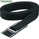 トラスコ TRUSCO 簡易結束ベルト「くくり帯」 20mmX3m 黒 (1本) 品番:KR203BK(3)