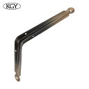 K.G.Y L型棚受 125×150 ブロンズ (1本) 品番:LL-GB125