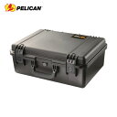 ペリカン PELICAN プロテクターツールケース ストームケース ミディアムケース IM2600 (フォームなし)黒 538×406×211 (1個) 品番:IM2600-00000