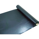 ワニ印 塩ビ養生シート 黒 厚み0.3mm 1m×30m (1本) 品番:003081