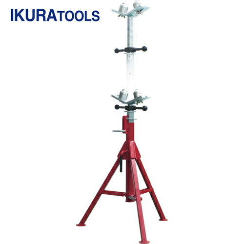IKURA(育良精機・イクラ) パイプスタンド ISK-PS1000B ボール受け付(40504) (1台) 品番：ISK-PS1000B