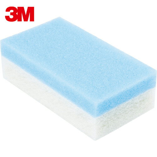 3M スリーエム スコッチ・ブライト ライトクリーニングたわしS 青 120X65mm (1個) 品番：L/CL S BLU