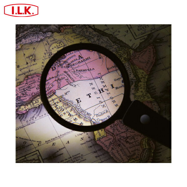 池田レンズ LEDライト付 ハンドルーペ (1個) 品番：LE65