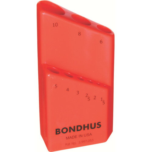 ボンダス(BONDHUS) ボンデックス・ケース ミリ9本組用 (1個) 品番：K-9