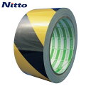 日東エルマテ 再帰反射テープ 300mm×10m イエロー/ブラック (1巻) 品番:HT-300YB