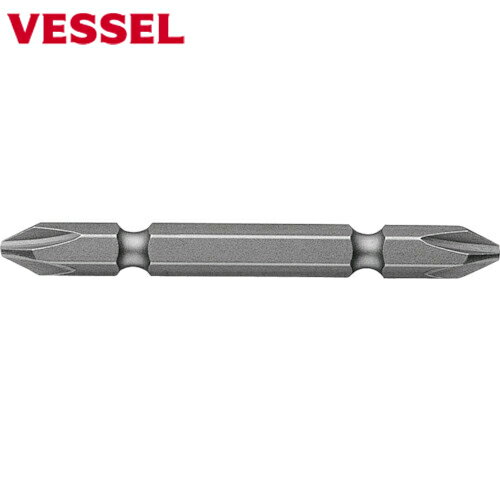 ベッセル(VESSEL) 両頭ビット磁気入MA14＋2X45G (10本) 品番：MA14-245G