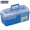 明邦化学工業 MEIHO 樹脂製工具箱 ニューシティラック65 青 (1個) 品番:NCL65 (B)