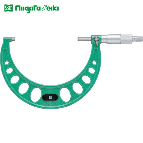 SK 新潟精機 標準外側マイクロメータ 測定範囲100〜125mm (1台) 品番：MC105-125
