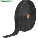 トラスコ TRUSCO フリーマジック 結束テープ片面 幅50mm×長さ25m黒 (1巻) 品番:MKT-50B-BK