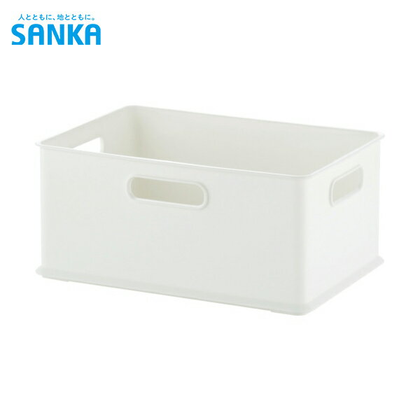 SANKA(サンカ) ナチュラ インボックス S ホワイト (1個) 品番：NIB-SWH