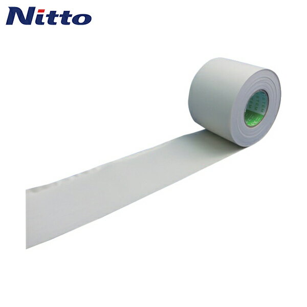 日東エルマテ 配管保護用非粘着テープ NT 0.15mm×50mm×18m アイボリー (1巻) 品番：NT-I