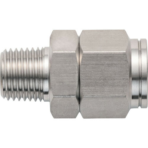 ṩ ƥ쥹Ѽ ˥åץʥ 6.354.57mm PT3/8 (1) ֡N-1/4-PT3/8-SUS