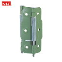 MK バネ丁番 両開 64(ヌリ薄緑塗料仕上) (1個) 品番:N-150-641