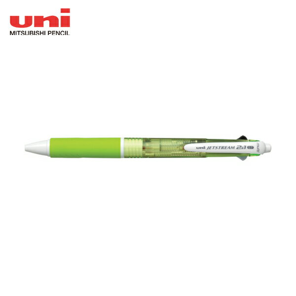 三菱鉛筆 uni ボールペン ジェットストリーム3機能ペン 緑 (1本) 品番：MSXE350007.6