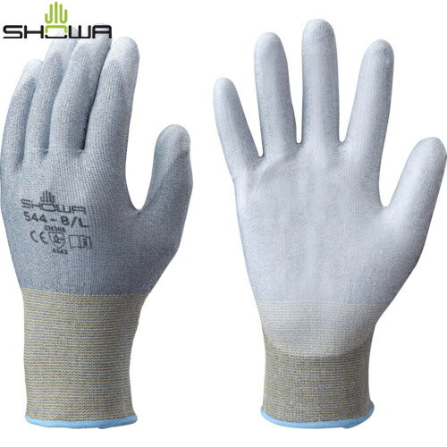 SHOWA ショーワグローブ 耐切創手袋 No544まとめ買い ケミスターパームFS No544 10双入 グレー Sサイズ (1袋) 品番：NO544-10PS