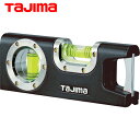 【6/22 20:00~6/27 01:59迄 ポイント2倍 お買い物マラソン】 タジマ tajima 水平器 水準器 モバイルレベル120 黒 (1個) 品番:ML-120BK