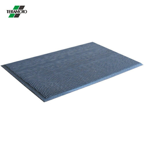 テラモト 屋内 屋外 風除室 通路用マット スーパーダスピット 灰 900×1800mm (1枚) 品番：MR1330485