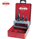 RUKO 2枚刃スパイラルステップドリル 28mm チタンアルミニウム (1本) 品番：101058F