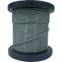 O.C.R SUSワイヤロープ2.00/2.30mm 7×7 50m巻コート付(クリアー) (1巻) 品番:NSB200-230-50M