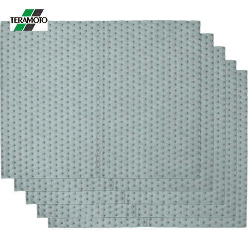 テラモト 吸油シート(オイル・水両用)400×500mm (110枚入) (1箱) 品番:MR-939-404-0 テラモト 吸油シート(オイル・水両用)400×500mm (110枚入) (1箱) 品番:MR-939-404-0