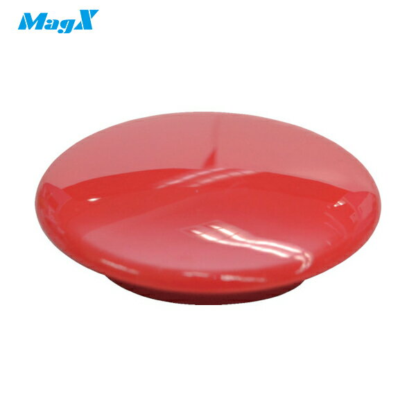 マグエックス カラーボタン40Φ4P-赤 (1Pk) 品番：MFCB-40-4P-R