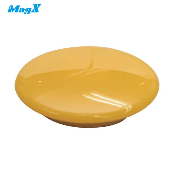 マグエックス カラーボタン 40パイ 黄 12個入り (1Pk) 品番：MFCB-40-12P-Y