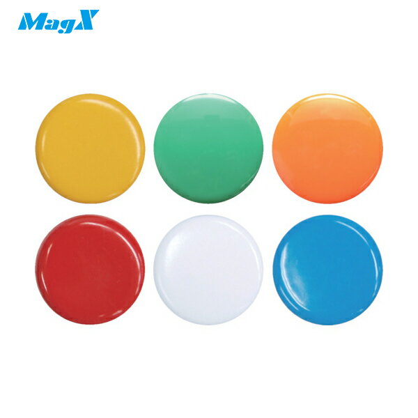 マグエックス カラーボタン 40パイ 色込み 12個入り (1Pk) 品番：MFCB-40-12P-C