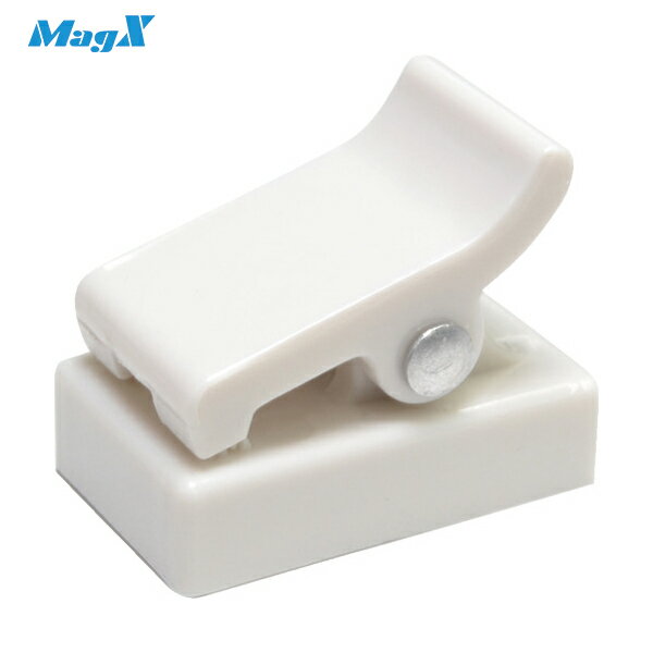 マグエックス プチマグクリップ ホワイト （2個入） (1Pk) 品番：MPC-W