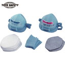 トーヨーセフティ TOYO 取替え用防臭防塵フィルター (1個) 品番:NO.1561