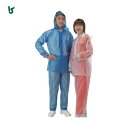 【6/22 20:00~6/27 01:59迄 ポイント2倍 お買い物マラソン】 カジメイク 雨具 合羽 カッパ レインスーツ ブルー LL (1着) 品番:1500-45-LL