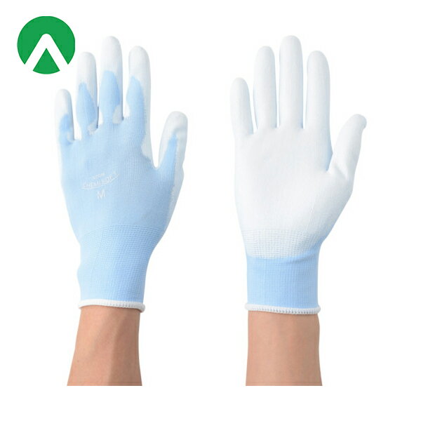 アトム すべり止め 作業手袋 ケミソフト ピッタリブルー M (1双) 品番:1545-M