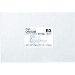 PLUS プラス 34470）カードケース ハード PC-213C B3 (1枚) 品番：PC-213C