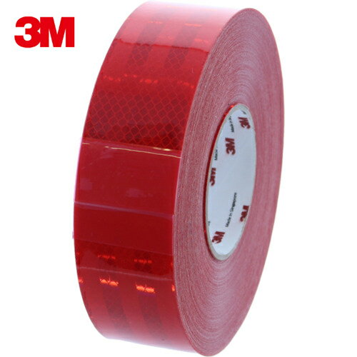 3M スリーエム ダイヤモンドグレード反射シート 赤 50．8mmX45．7m (1巻) 品番：PX9472 50.8