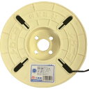 ビニタイ ポリエチレン リール巻 4mm×500M 黒 (1巻) 品番:QCP-500-7
