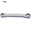 TOP トップ工業 板ラチェットレンチ 19X24mm (1丁) 品番:PR-19X24N
