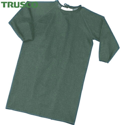 トラスコ TRUSCO パイク溶接保護具 袖付前掛け LLサイズ (1着) 品番：PYR-SMK-LL